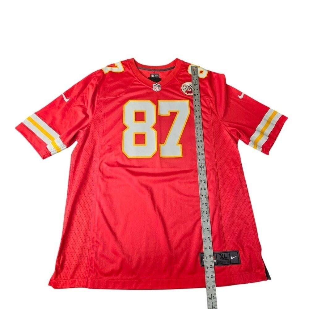 Chiefs‎ Jersey Travis Kelce 87 NFL Nike Men's XL NWT - Picture 5 of 9